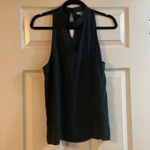 Forest green Naked Zebra tank top small